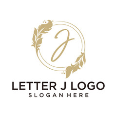 Obraz premium letter j editable resizable EPS 10