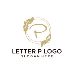 letter p editable resizable EPS 10