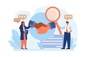 Company credibility. Brand reputation based on customer loyalty