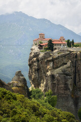 Monastery of the Holy Trinity at Meteora, Greece - 612245483