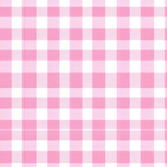 Striped Pink And White Pattern. Seamless Background. Generative AI