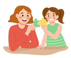 Parenting illustration