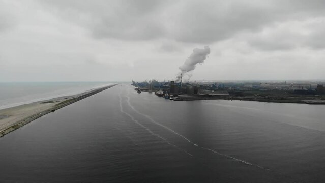 The Port of Dunkirk in Northern France. 28.05.23