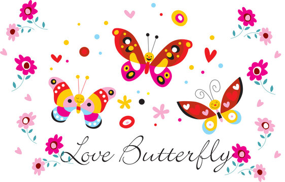 butterfly print pattern