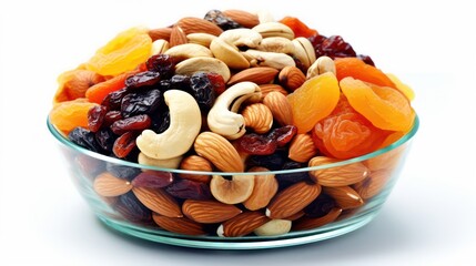 mix dry fruits in a bowl