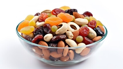 mix dry fruits in a bowl