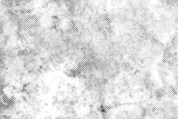 Vector grunge black abstract halftone dots texture effect.
