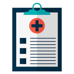 medical chart vector
