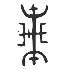 Symboles sacrés magiques, Sigils, tribal, logo