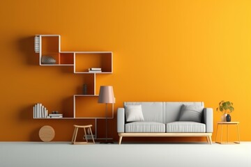 Modular furniture sofa. Generate Ai