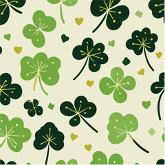 cute simple st. patricks day pattern, cartoon, minimal, decorate blankets, carpets, for kids, theme print design
