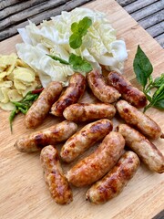 Thai northeast sausage 