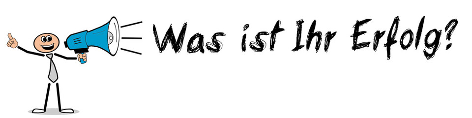 Obraz premium Was ist Ihr Erfolg? 