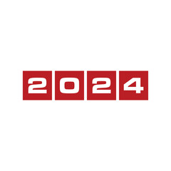 2024 logo editable resizable EPS 10