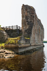 Latvia. Koknese Castle ruins