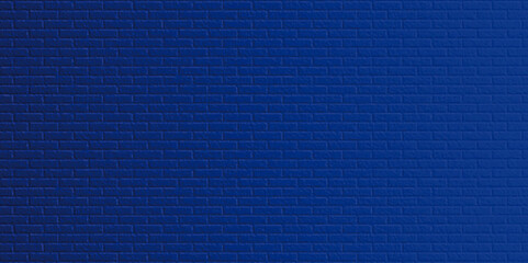 Fototapeta premium Blue brick wall background. Brick wall background. white or dark gray pattern grainy concrete wall stone texture background. 
