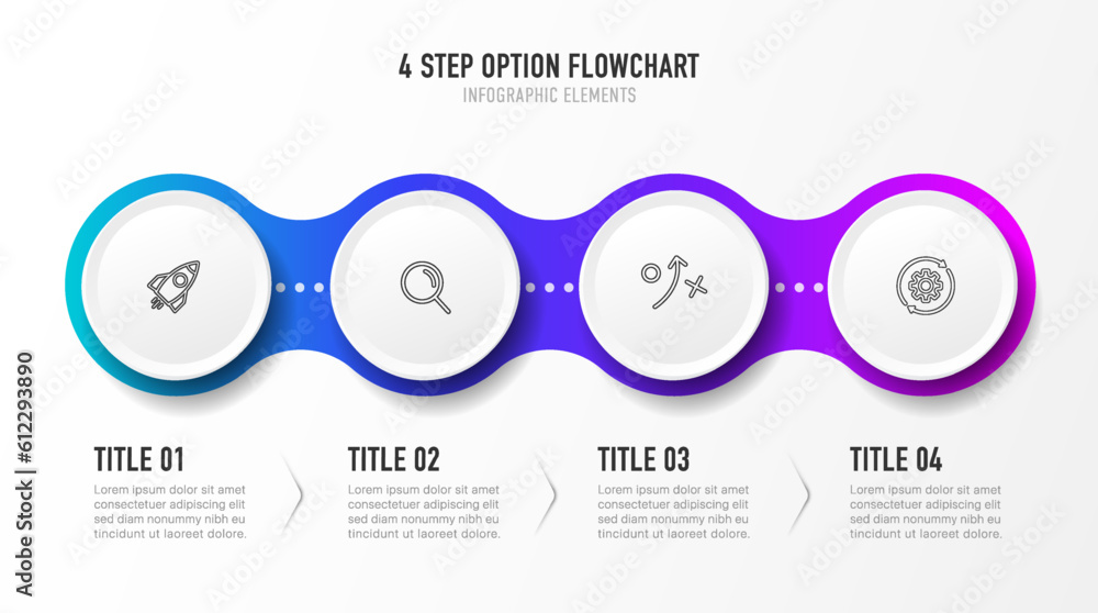Poster timeline infographic design with options or steps. infographics for business concept. can be used fo