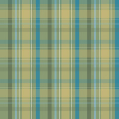 Seamless checkered textile print in pastel colors. plaid fabric texture as a background