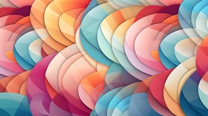 Design background with swirl designs and soft color. Modern Background. Generative AI.
