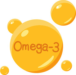 Fototapeta na wymiar omega3