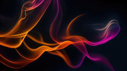 Abstract background illustration of a smoke color (Generative AI)