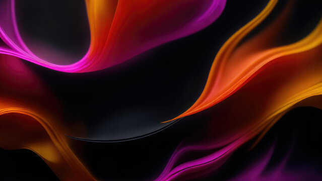 Abstract background illustration of a smoke color (Generative AI)