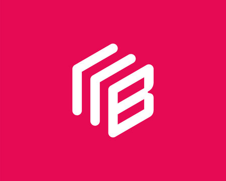 Letter B logo icon design template elements