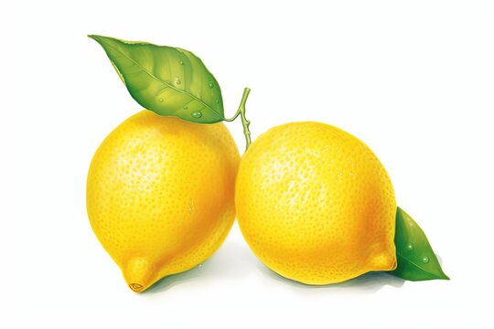 新鮮なレモン：AI作品
