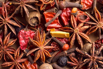 Beautiful Spices Macro Exploring the Vibrant World of Culinary Delights