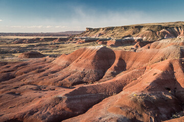 Fototapeta na wymiar Painted Desert Petrified Forest National Park, Arizona United States
