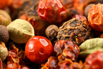 Beautiful Spices Macro Exploring the Vibrant World of Culinary Delights
