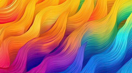 Fototapeta premium rainbow-colored abstract background Gay pride and LGBT movement flag concept. Bright and dynamic multi-colored background in 4k resolution. Vibrant colors. Copy space.Generated with AI.