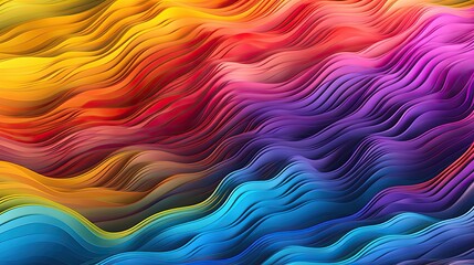 Obraz premium rainbow-colored abstract background Gay pride and LGBT movement flag concept. Bright and dynamic multi-colored background in 4k resolution. Vibrant colors. Copy space.Generated with AI.