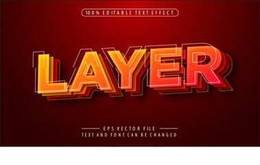 LAYER TEXT EFFECT
