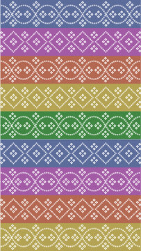 traditional churni design, famous chunri art, 