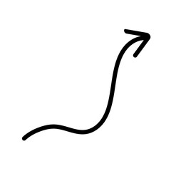 Abstract Line Arrow