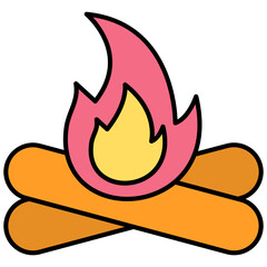 Fire Line Color Icon
