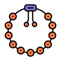 Bracelet Line Color Icon