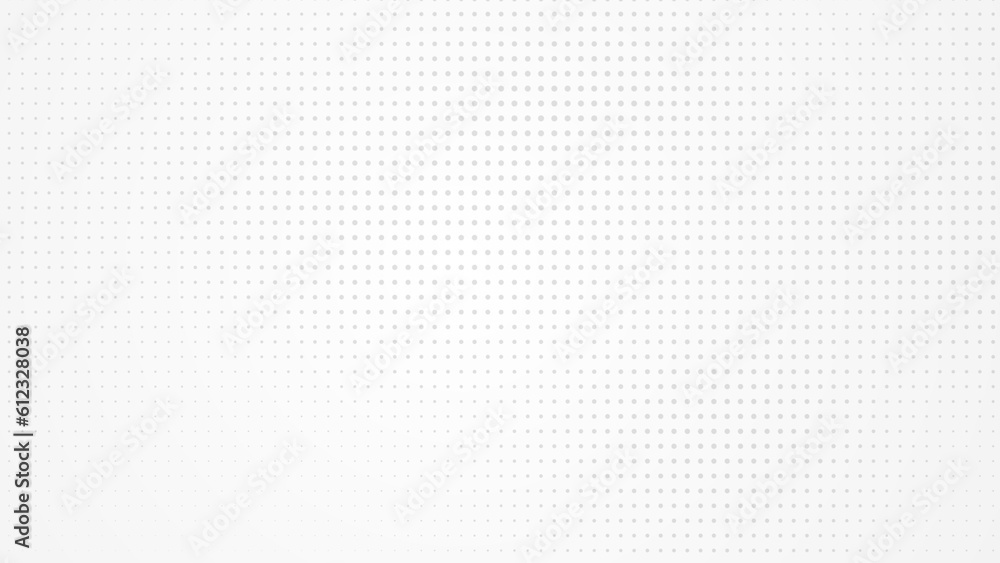 Poster dot white gray pattern gradient light texture background. abstract technology big data digital backg