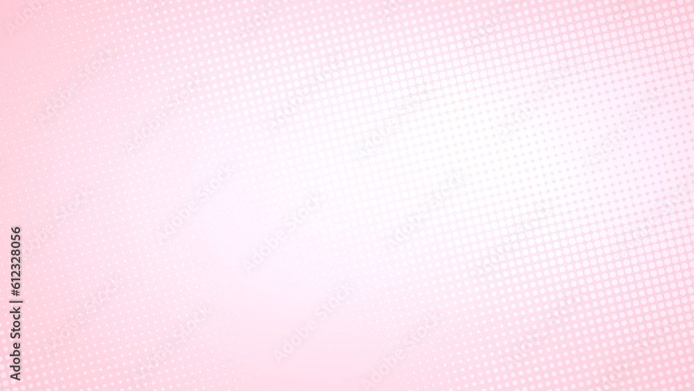 Aufkleber dot pink pattern gradient texture background. abstract illustration pop art halftone and retro style