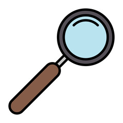 Spyglass Line Color Icon