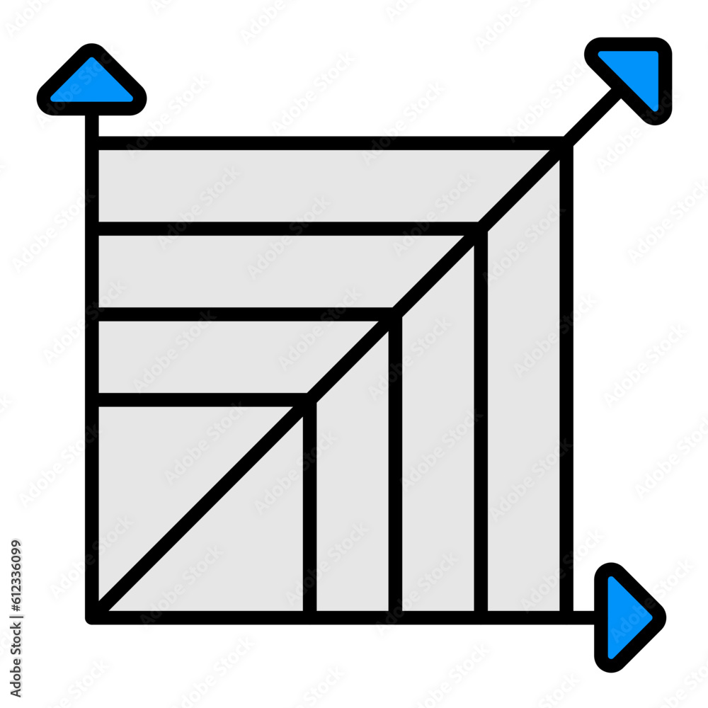 Poster scalable system line color icon