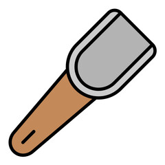 Coffee Scoop Line Color Icon
