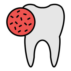 Dentist Line Color Icon