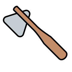 Reflex Hammer Line Color Icon