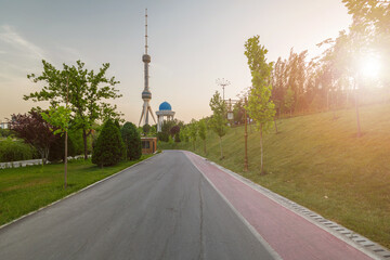 Tv tower and memorial complex of Memory of Repression Victims, Tashkent