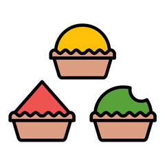 Spices Line Color Icon