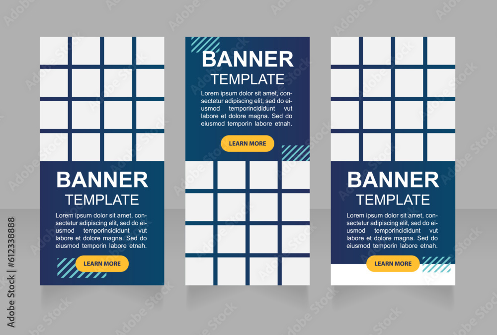 Poster open coworking space for business web banner design template. vector flyer with text space. advertis