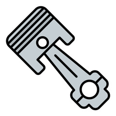 Piston Line Color Icon
