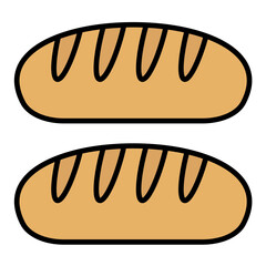 Loaf Line Color Icon